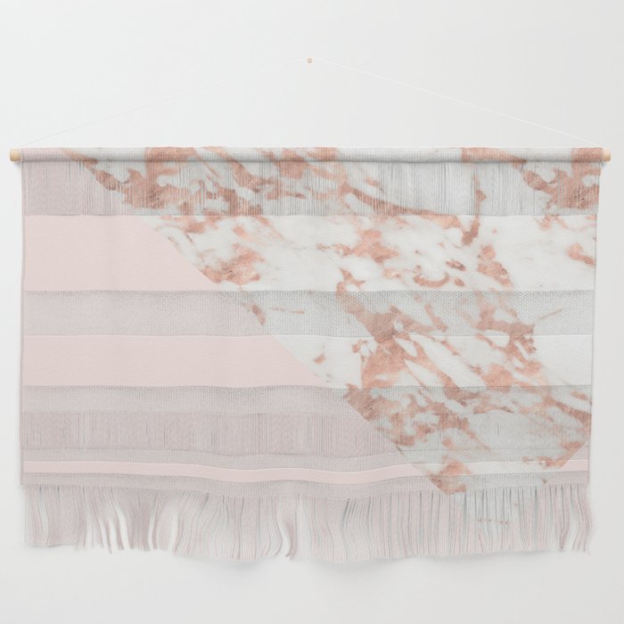Rose Gold Blush Aesthetic Wall Hanging By Marbleco Society6 Blue gold artwork picture small size for bedroom (16 x 12' canvas wall art animal resting elephant look at the moon wall pictures giclee wall decor on purple wall collage kit aesthetic pictures, bedroom decor for teen girls, wall collage kit, collage kit for wall. rose gold blush aesthetic wall hanging by marbleco