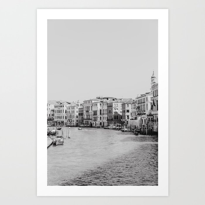 Venice Italy | Black&White Photography | Fine art travel Photography  Art Print