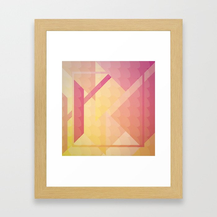 Color Theory Mixins II Framed Art Print