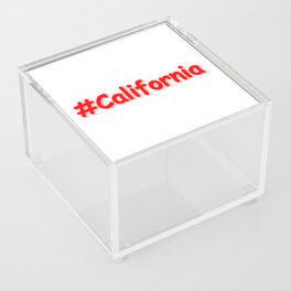 "#California " Cute Design. Buy Now Acrylic Box