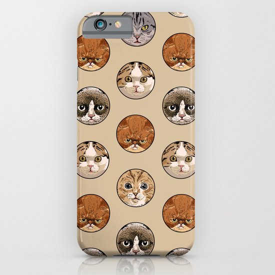 Polka Meaw iPhone & iPod Case