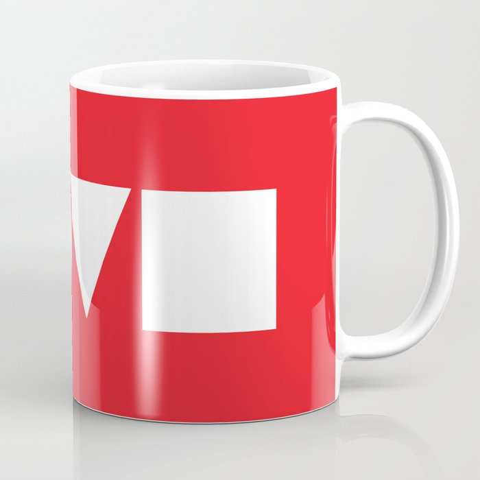 Shapely LOVE (red) Coffee Mug