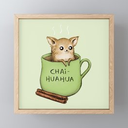 Chaihuahua Framed Mini Art Print