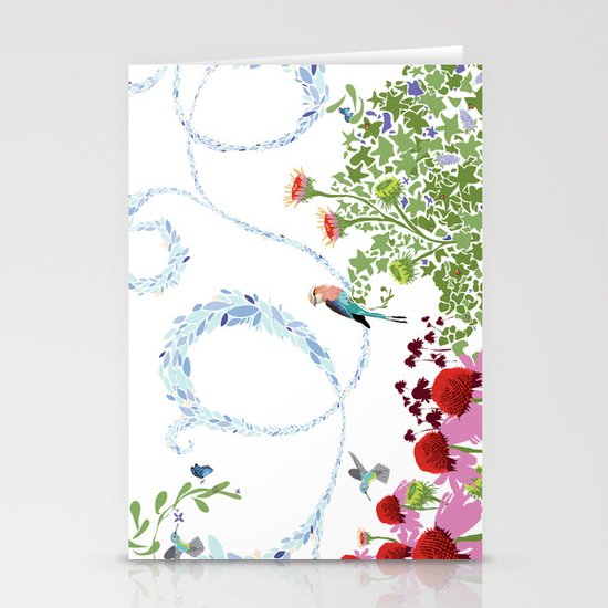 Meadow scene (full) Stationery Cards