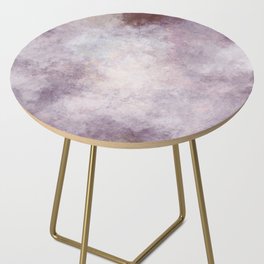 Old purple grey paper Side Table