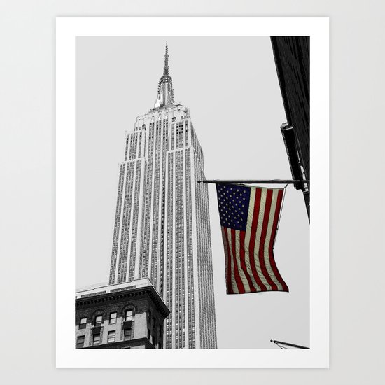 Empire State Building, New York Art Print