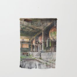 Abandoned Paper Mill in Decay Wall Hanging