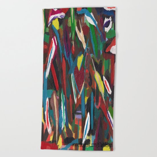 Colour by Instinct Beach Towel