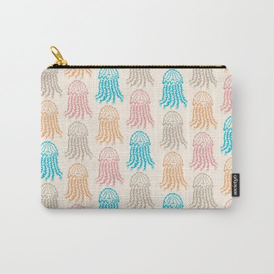 Pastel Marine Pattern 02 Carry-All Pouch
