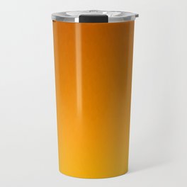 Honey Brown Orange Yellow Ombre Flames Travel Mug