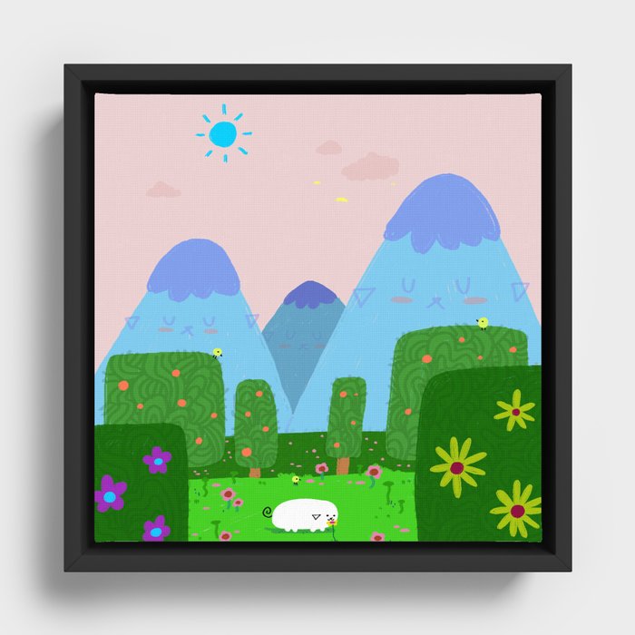 Framed Canvas