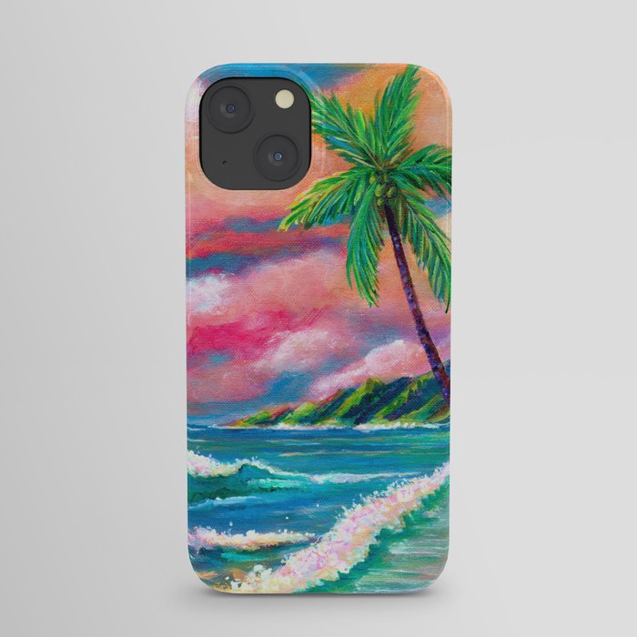Tropical Na Pali Coast iPhone Case