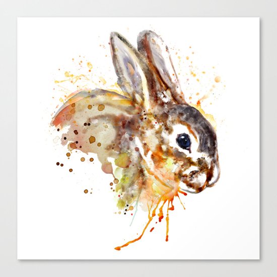 Mr. Bunny Canvas Print