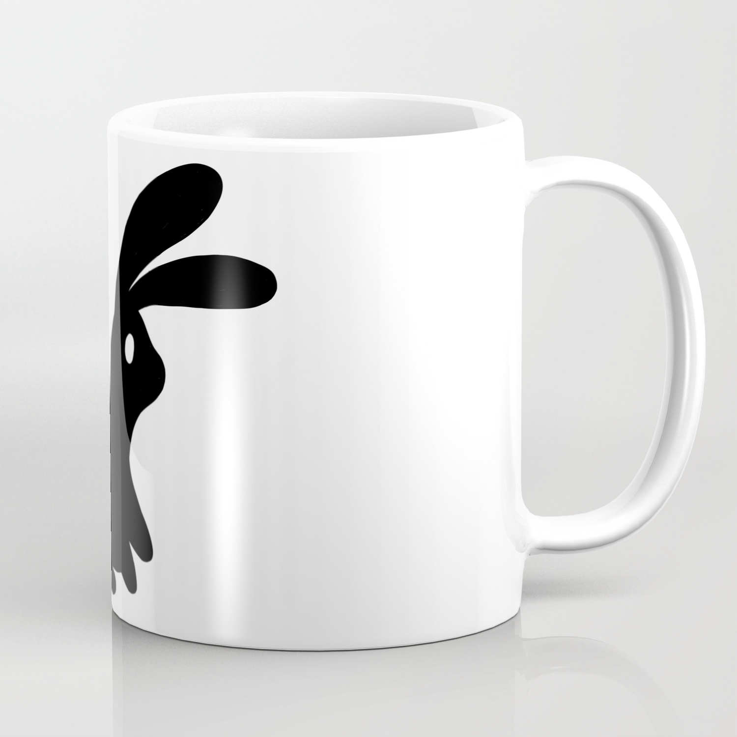 Black Rabbit Coffee Mug By Runaara Society6 Black Rabbit Coffee Mug By Runaara Society6