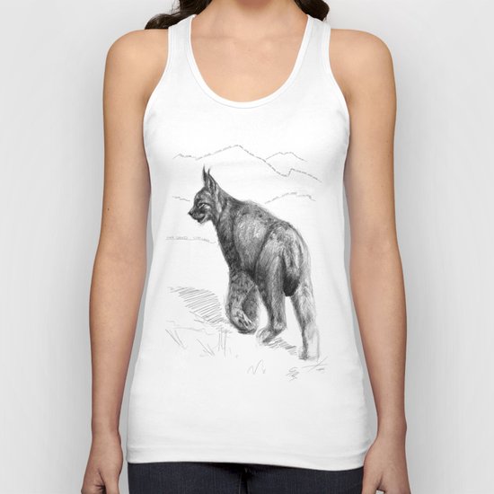 Lynx Land sk126 Unisex Tank Top
