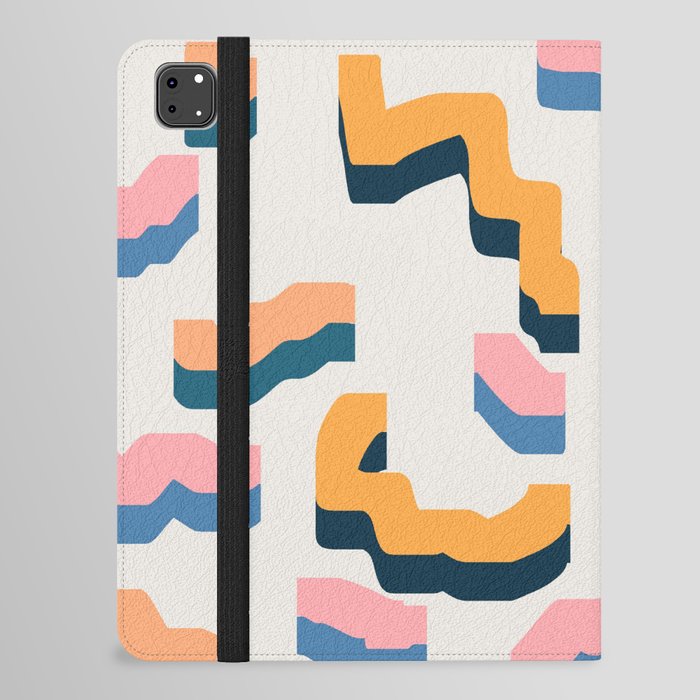 Color confetti pattern 10 iPad Folio Case