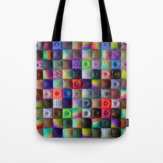 Patchwork of Joy Tote Bag