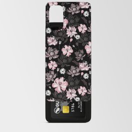 A Hand Drawn Pretty, Floral Garden Android Card Case