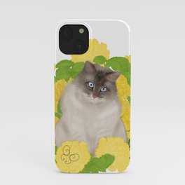 Yellow Carnation iPhone Case