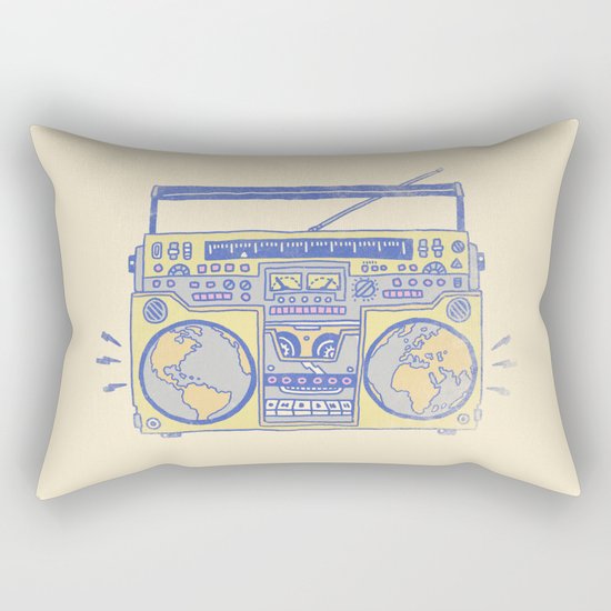 Make The World Dance Rectangular Pillow