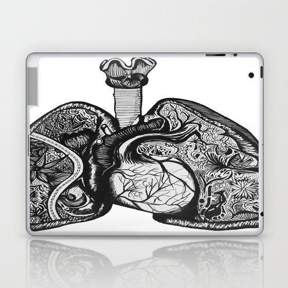 Runner's Lungs Laptop & iPad Skin