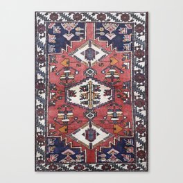 Geometric persian carpet Canvas Print