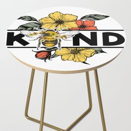Retro Be Kind Bee Side Table