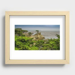 Lone Cypress, Pebble Beach, California Recessed Framed Print