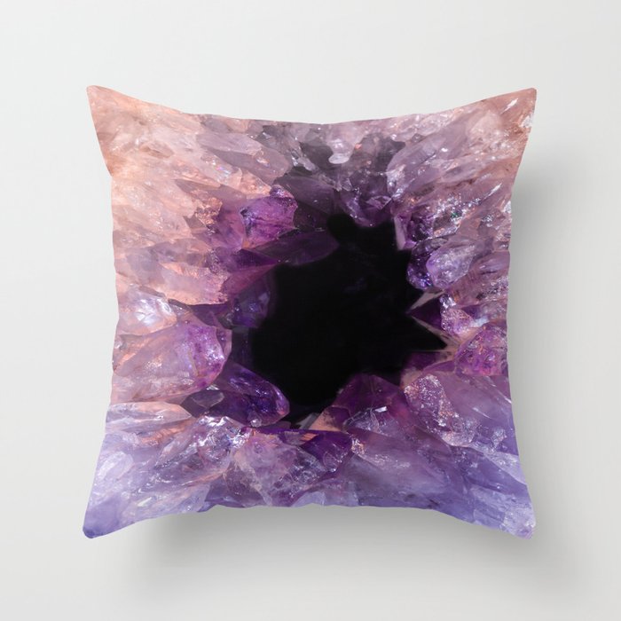Amethyst throw pillows discount