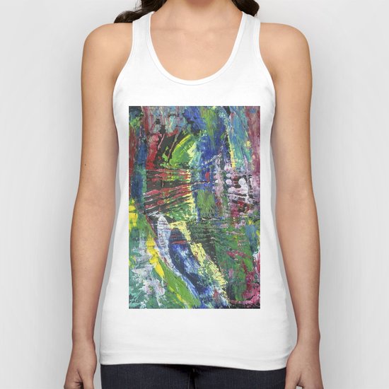 Abstract painting 12 Unisex Tank Top