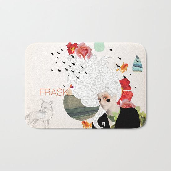 FRASK Collage Bath Mat