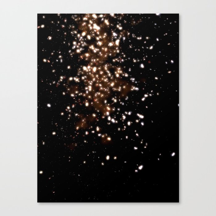 GOLD RAIN or DUST TO DUST Canvas Print