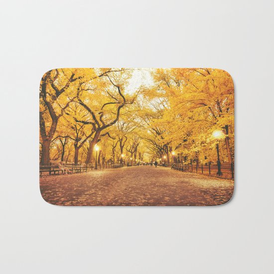 New York City Autumn Bath Mat
