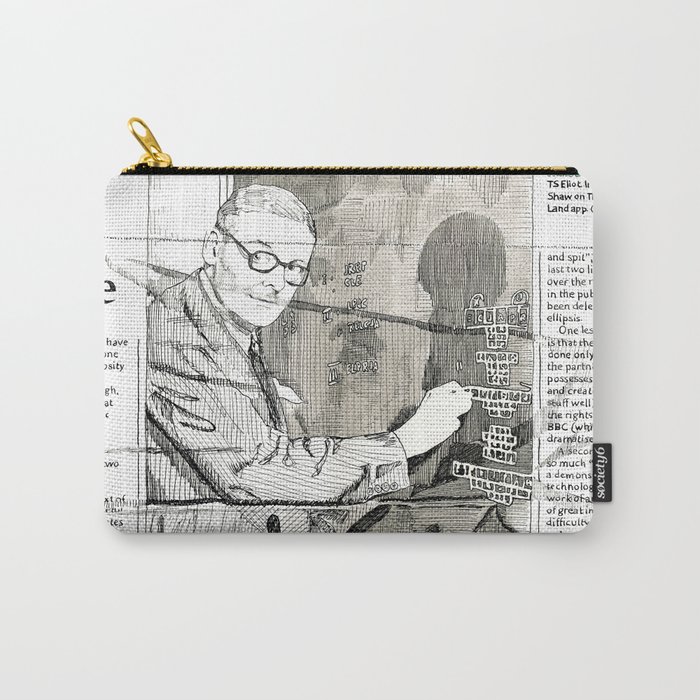 T.S. Eliot Carry-All Pouch