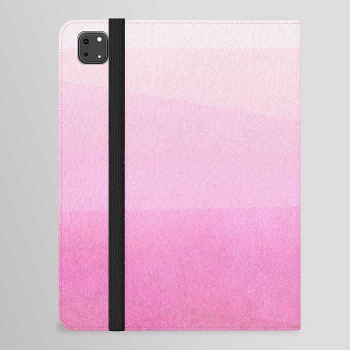 Subtle Pink Layers 02 iPad Folio Case