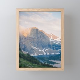 Hidden Lake, Glacier National park Framed Mini Art Print