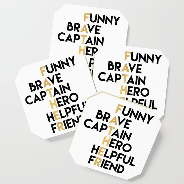 fathers day coasters