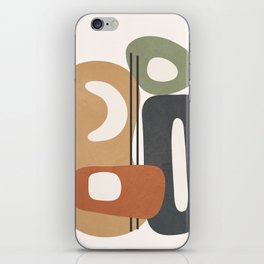 Modern Abstract Shapes 14 iPhone Skin