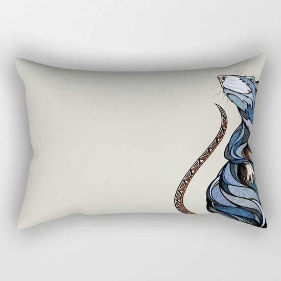 Berlin Rat Rectangular Pillow