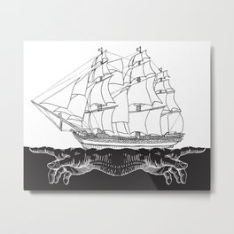 Ship Metal Print