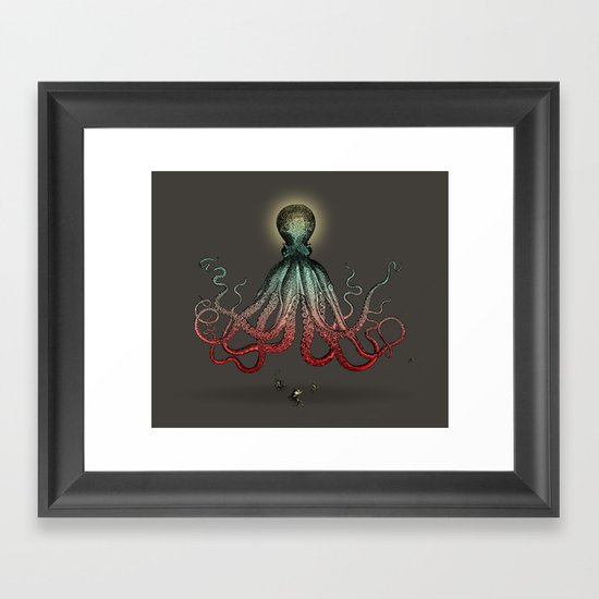 Octoverlord Framed Art Print