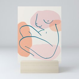 Abstraction_FIGURE_ART_001 Mini Art Print