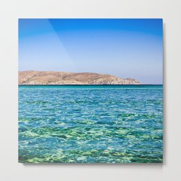Elafonisi beach Metal Print | Landscape, Photo, Nature 