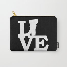 Vermont Pride USA State Love Map Carry-All Pouch | Patriotic, Vermonter, Pride, Proud, Usa, Vermont, Graphicdesign, State, America 