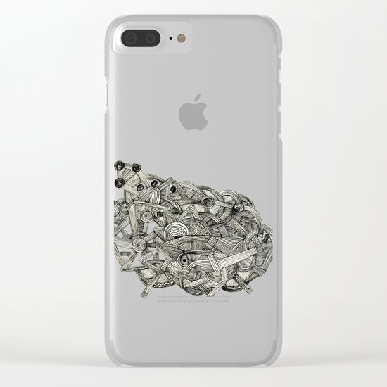 - dark world - Clear iPhone Case