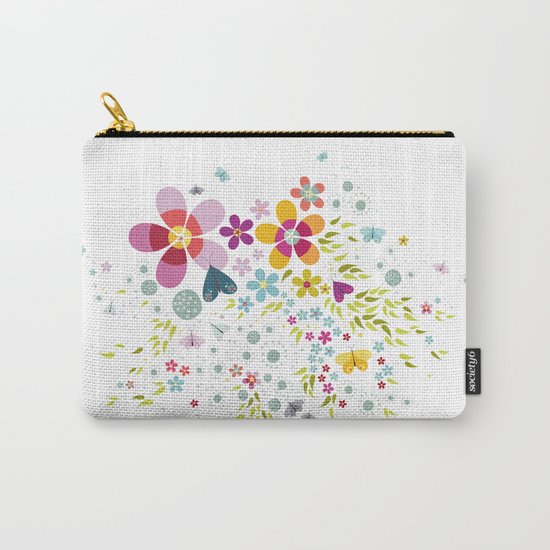 Schmetterlingswiese – Butterfly-Meadow Carry-All Pouch