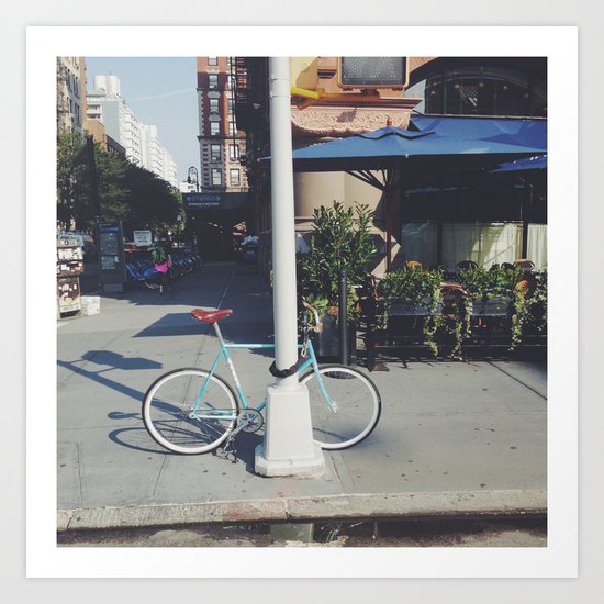 Bicycle Art Print