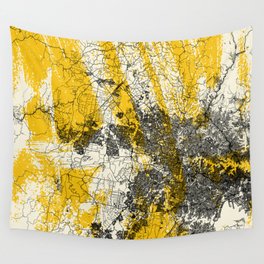 Australia, Sydney City Map - gift for backpackers Wall Tapestry