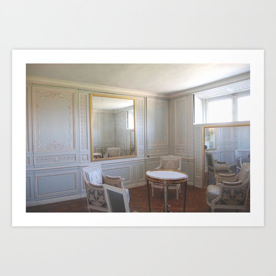Through a glass Art Print