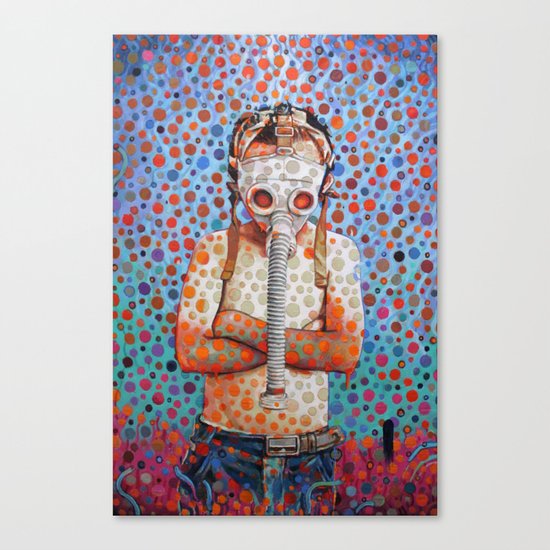 Niño después del Tsunami Canvas Print